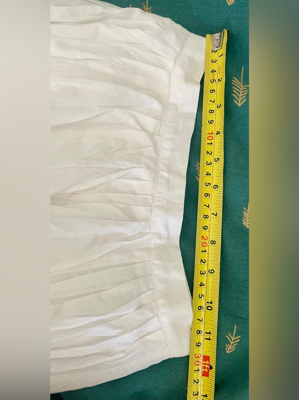 DISSH White Gathered Waist Maxi Skirt - Picture 7 of 8
